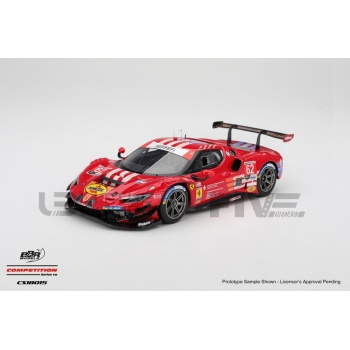 bbr 18 ferrari 296 gt3 imsa 24h daytona 2024 racing cars racing gt