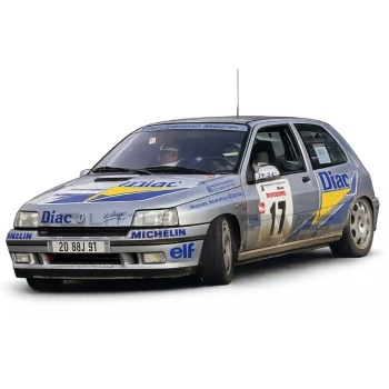 norev 18 renault clio williams tour de corse 1993 racing cars rallye