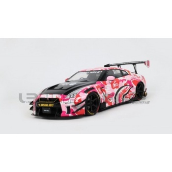 solido 18 nissan gtr (r35) liberty walk body kit 2.0 2025 racing cars racing gt