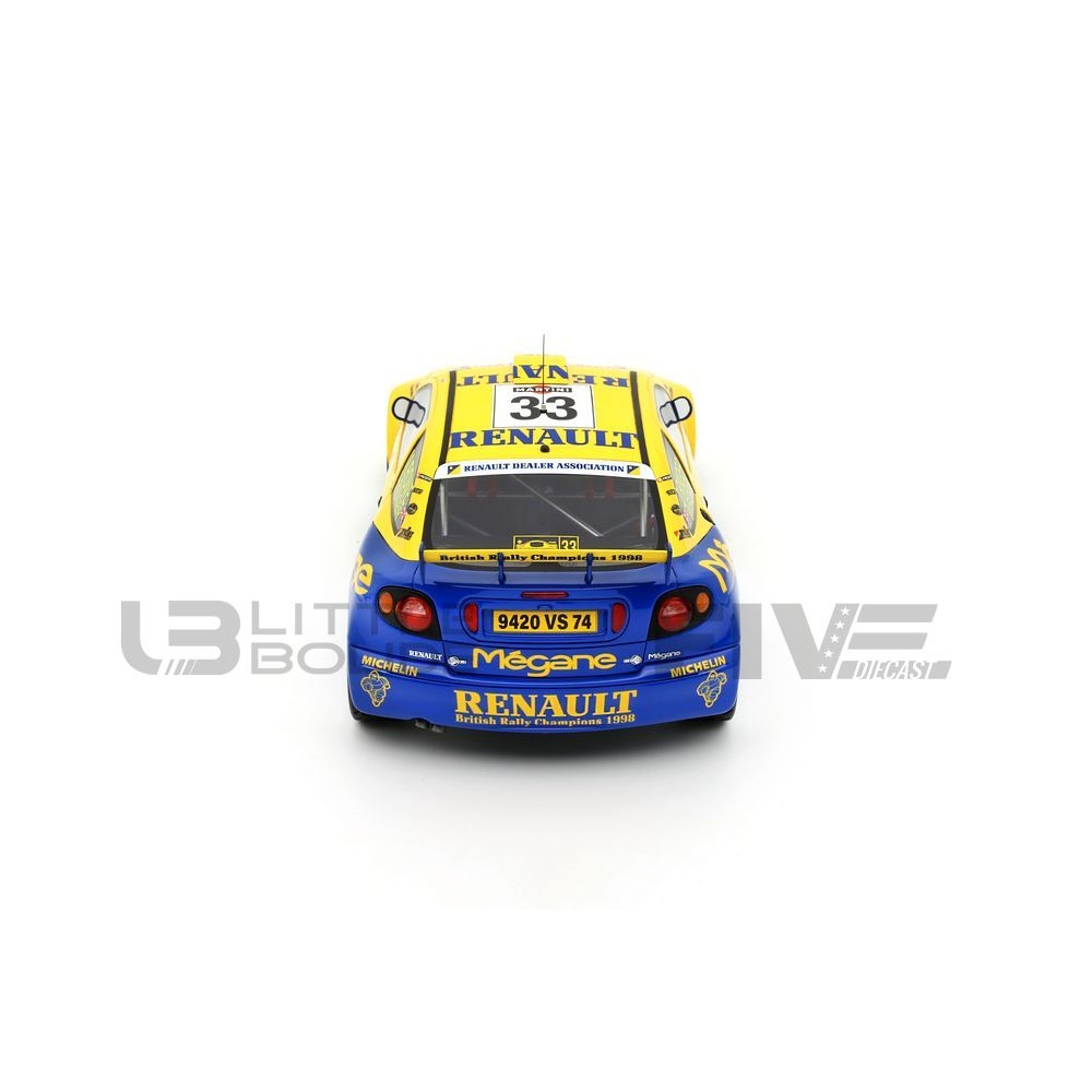 OT1195 – OTTO MOBILE 1/18 - RENAULT Megane Maxi - Rallye San Remo