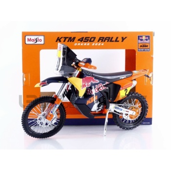 maisto 6 ktm 450  rally dakar 2024 road cars motorcycle