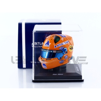 spark 5 casque alexander albon  miami gp 2025 accessories mini helmets