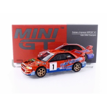 mini gt 64 subaru impreza wrc97 drm champion 1999 racing cars rallye