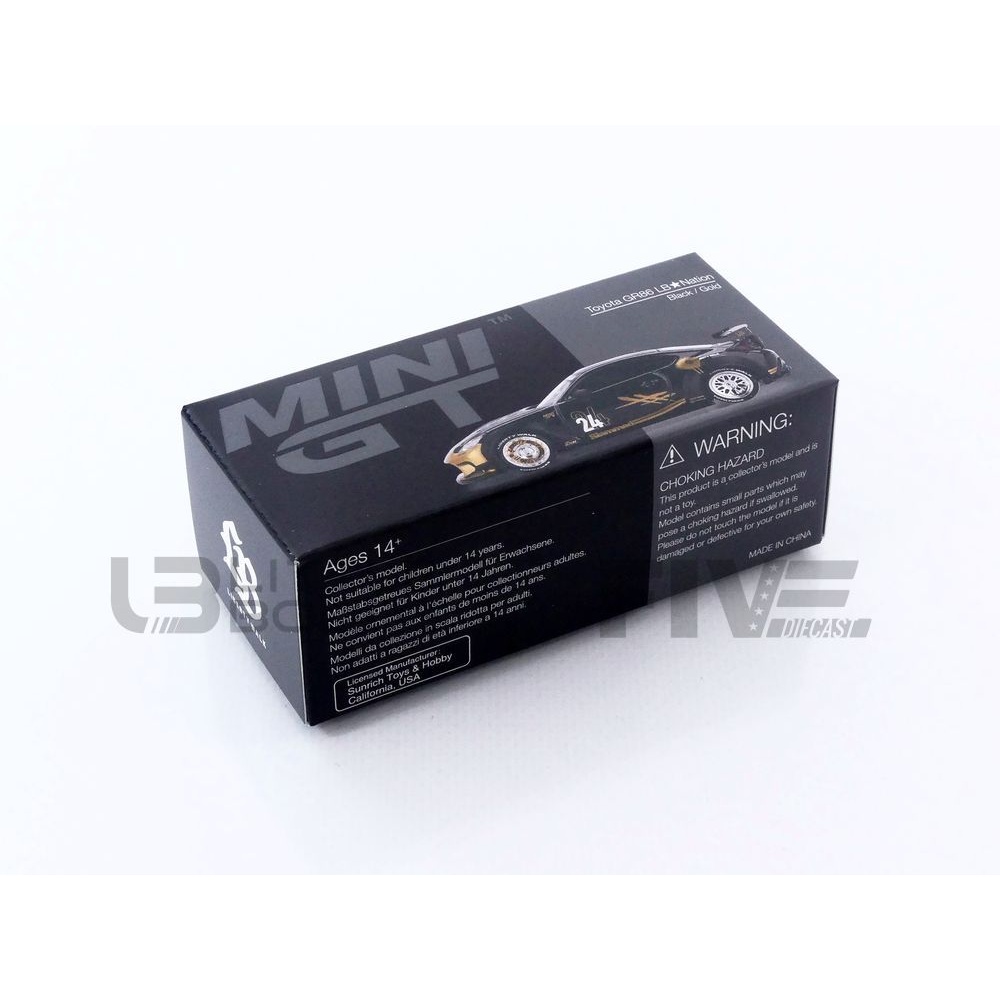 MGT01149-R – MINI GT 1/64 - TOYOTA Supra (GR86) LB-Nation - 2025