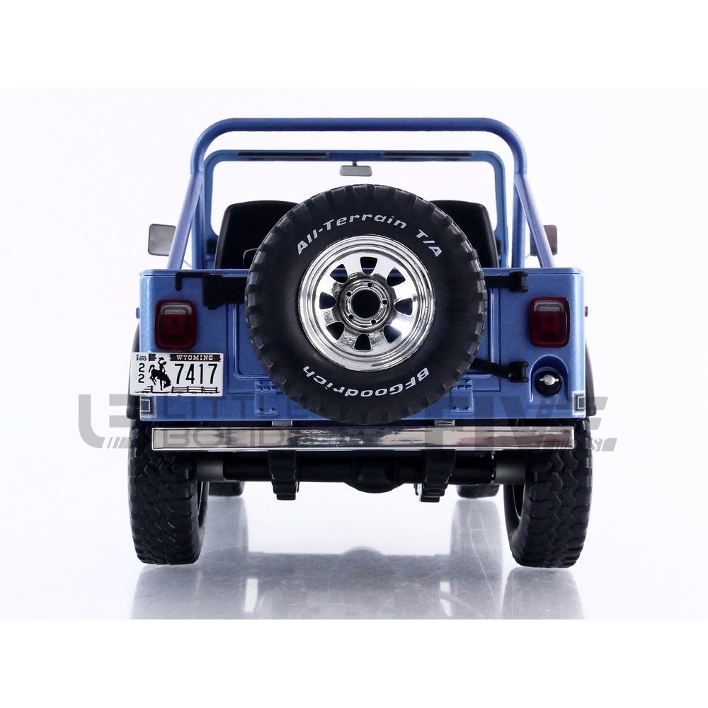 18553BL – MCG 1/18 - JEEP CJ-7 Laredo - 1980 - Five Diecast