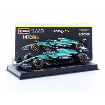 bburago 43 aston martin amr25 season car 2025 racing cars formula 1