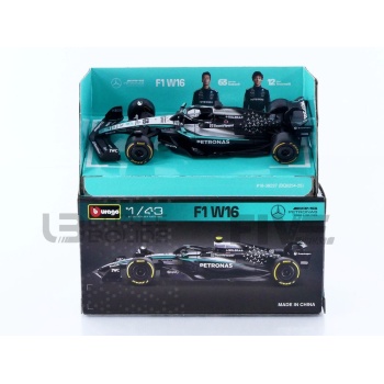 bburago 43 mercedesamg w16 season car 2025 racing cars formula 1