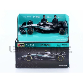 bburago 43 mercedesamg w16 season car 2025 racing cars formula 1