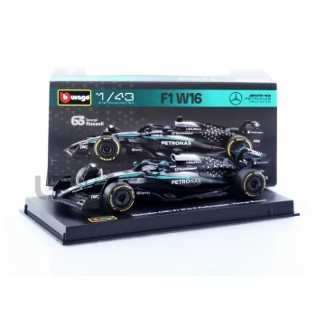bburago 43 mercedesamg w16 season car 2025 racing cars formula 1
