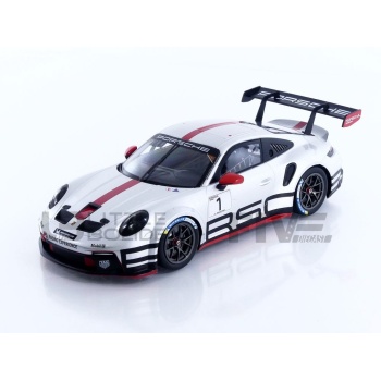 ixo 18 porsche 911 (992) gt3 cup track experience  2023 racing cars racing gt