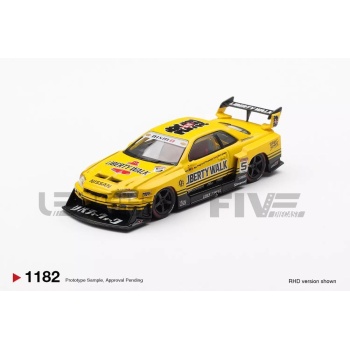 mini gt 64 nissan skyline gtr (r34) super silhouette sport 2025 racing cars racing gt