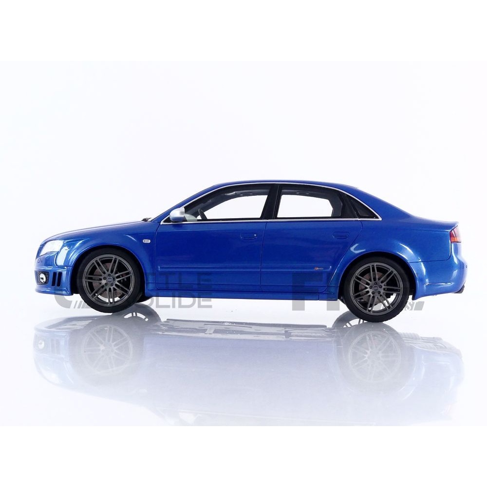 ディーラー特注 1/18 ミニチャンプス アウディ RS4 (B7) OT1215 – OTTO MOBILE 1/18 - AUDI RS 4 B7 Sedan - 2007 - Five Diecast