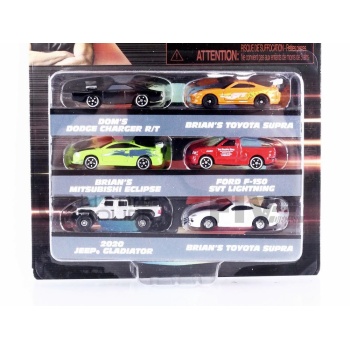 36679 – JADA TOYS 1/87 - PORSCHE 6 Cars Set Fast and Furious