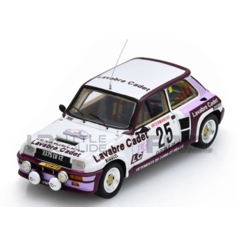spark 43 renault 5 turbo criterium de touraine 1983 racing cars rallye
