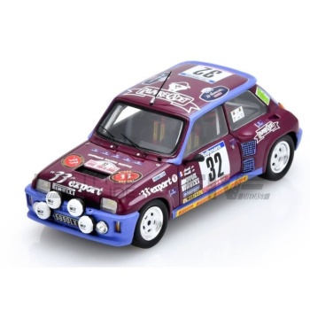 spark 43 renault 5 turbo tour de corse 1984 racing cars rallye