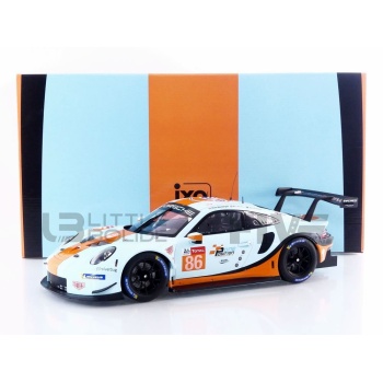 ixo 12 porsche 911 (991) rsr 24h le mans 2018 racing cars le mans