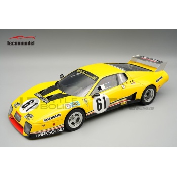 tecnomodel mythos 18 ferrari 512 bb/lm 24h le mans 1976 racing cars racing gt