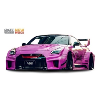solido 18 nissan gtr (r35) liberty walk silhouette body 2025 racing cars racing gt