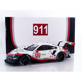 ixo 12 porsche 911 (991) rsr 24h daytona 2018 racing cars racing gt
