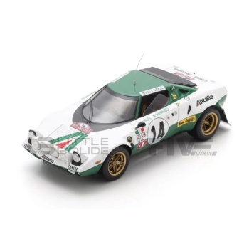 spark 18 lancia stratos winner rallye montecarlo 1975 racing cars rallye