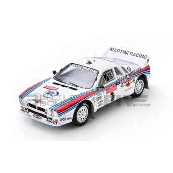 spark 18 lancia 037 winner san remo 1983 racing cars rallye