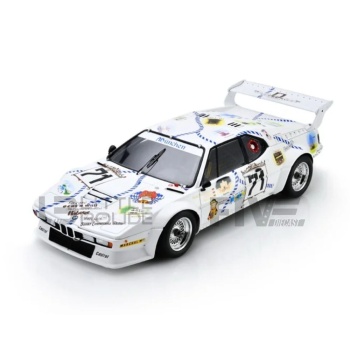 spark 18 bmw m1 24h le mans 1981 racing cars le mans