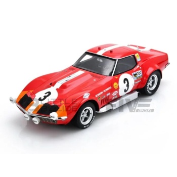 spark 18 corvette c3 24h le mans 1968 racing cars le mans