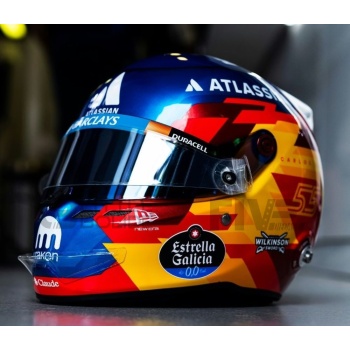 spark 5 casque carlos sainz williams f1 2026 accessories mini helmets