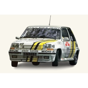 norev 18 renault supercinq gt turbo tour de corse 1988 racing cars rallye