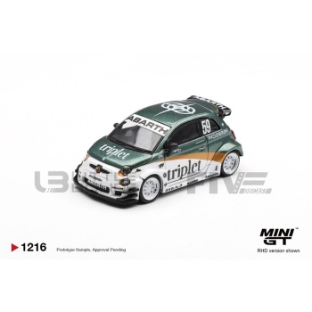 mini gt 64 fiat abarth 595 lbworks ty edition 2026 road cars coupe