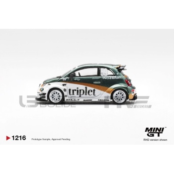 MGT01216-R – MINI GT 1/64 - FIAT Abarth 595 LB-Works TY Edition