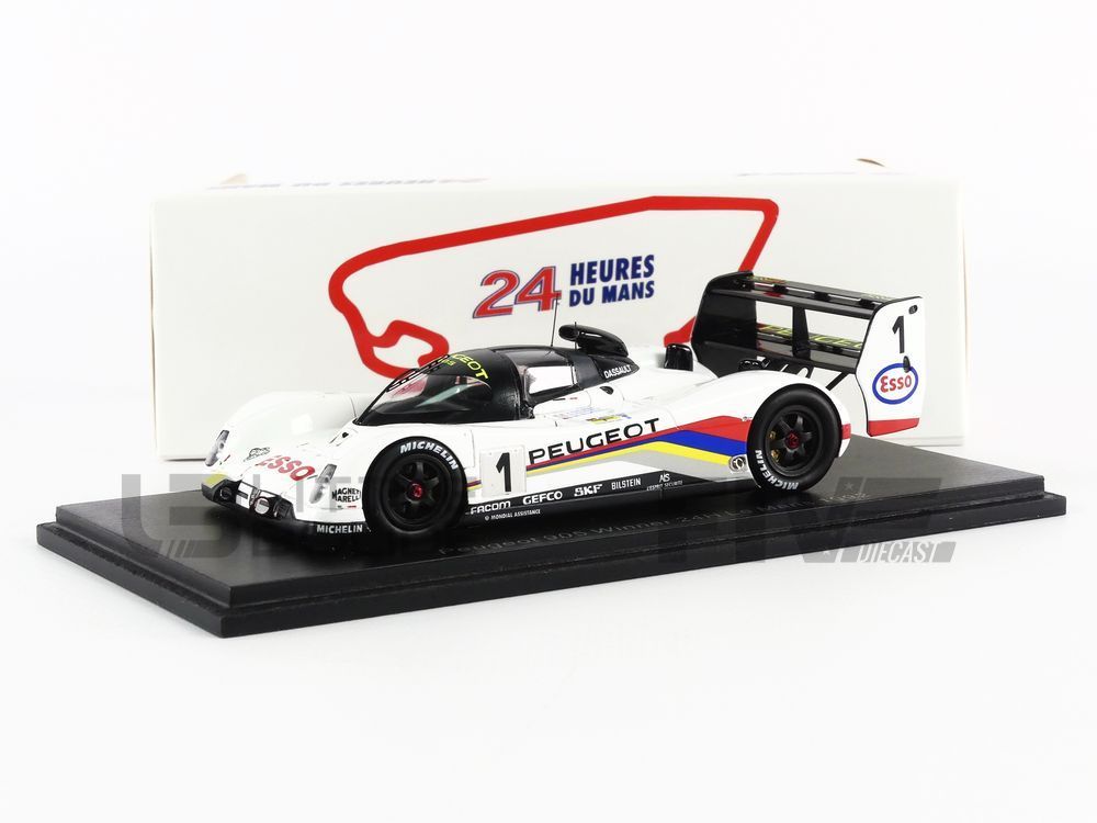 spark 43 peugeot 905 evo 1 bis winner 24h le mans 1992 racing cars le mans