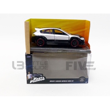 jada toys 32 subaru impreza wrx sti  brian fast and furious movie and music