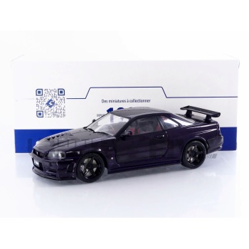 solido 18 nissan skyline (r34) gtr 1999 road cars coupe