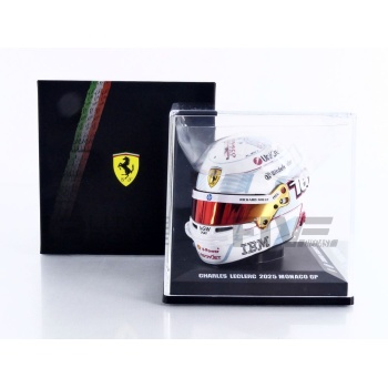 looksmart 5 casque charles leclerc 2nd monaco gp 2025 accessories mini helmets