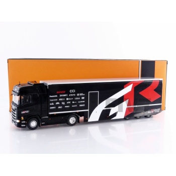 ixo 43 scania sseries gr racing transporter 2024 road cars utility