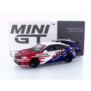 mini gt 64 honda civic type r pace car hrc 2024 racing cars rallye