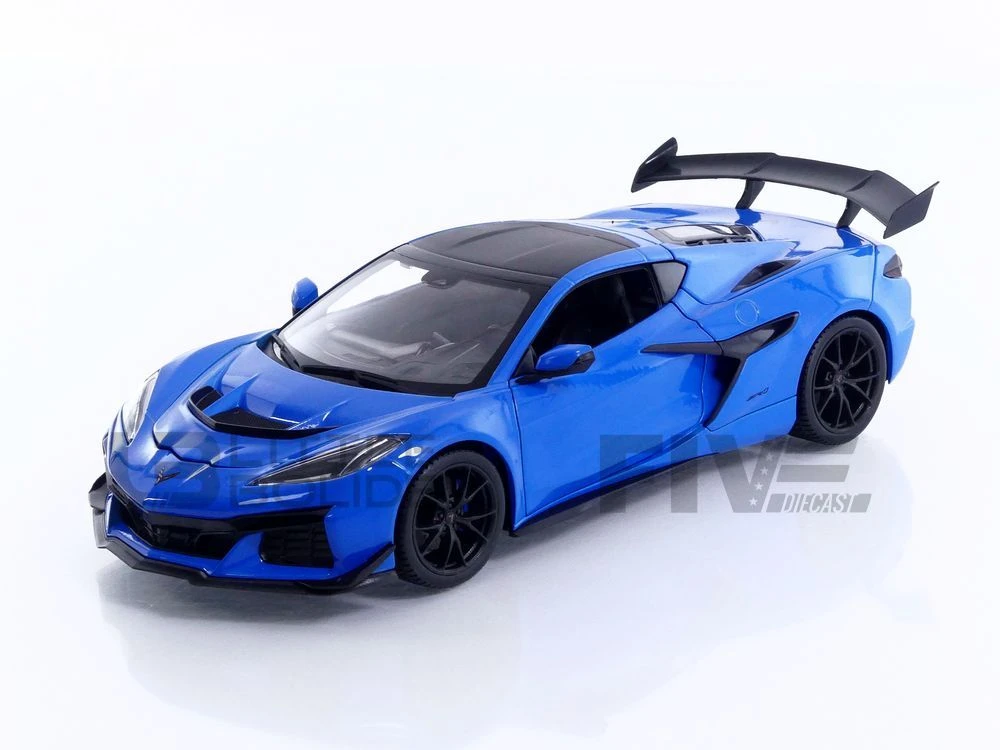 31475BL – Maisto 1:18 Chevrolet Corvette ZR1 2025 Diecast Blue | USA