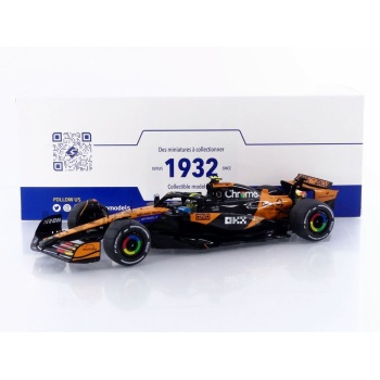 solido 18 mclaren mcl39 winner australian gp 2025 racing cars formula 1