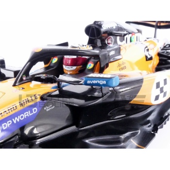 solido 18 mclaren mcl39  monaco gp 2025 racing cars formula 1