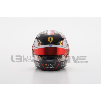 looksmart 5 casque charles leclerc abu dhabi gp 2025 accessories mini helmets