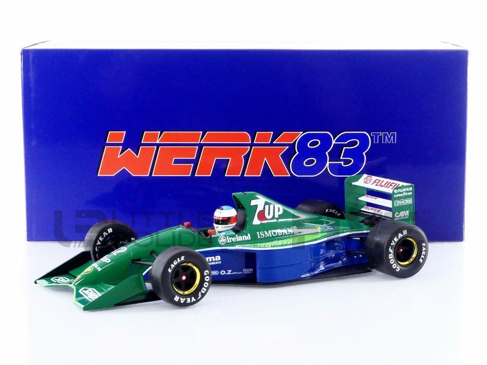 werk 83 18 jordan j191 free practice belgian gp 1991 racing cars formula 1