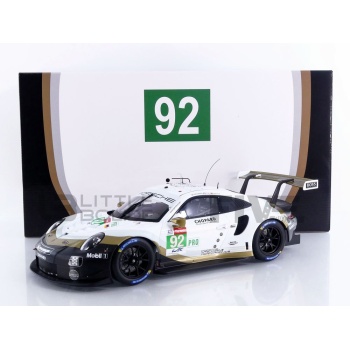 ixo 12 porsche 911 (991) rsr 24h le mans 2019 racing cars le mans