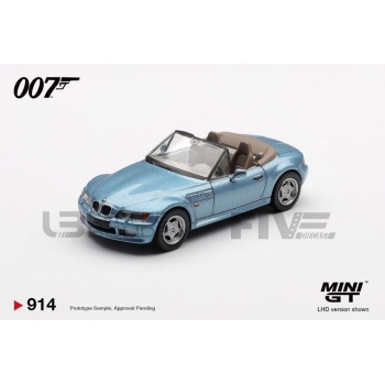 mini gt 64 bmw z3 007 goldeneye english blister 1995 road cars convertible
