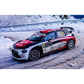 ixo 18 lancia ypsilon rally2 hf rallye montecarlo 2026 racing cars rallye