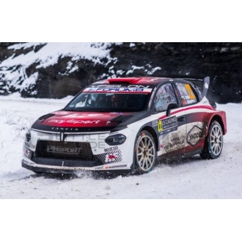 ixo 18 lancia ypsilon rally2 hf rallye montecarlo 2026 racing cars rallye