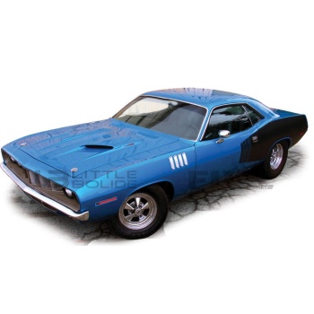 ixo 43 plymouth hemi cuda 1971 road cars coupe
