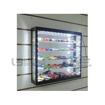triple 9 64 display case 5layer led display case for 64 with mirror accessories display