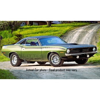 acme 18 plymouth aar cuda vinyl top 1970 road cars coupe