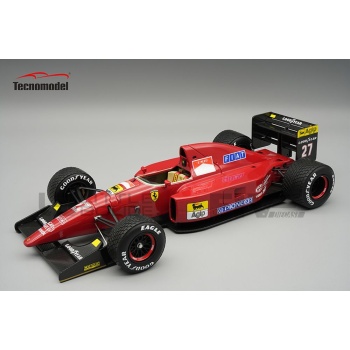 tecnomodel mythos 18 ferrari f92a spain gp 1992 racing cars formula 1